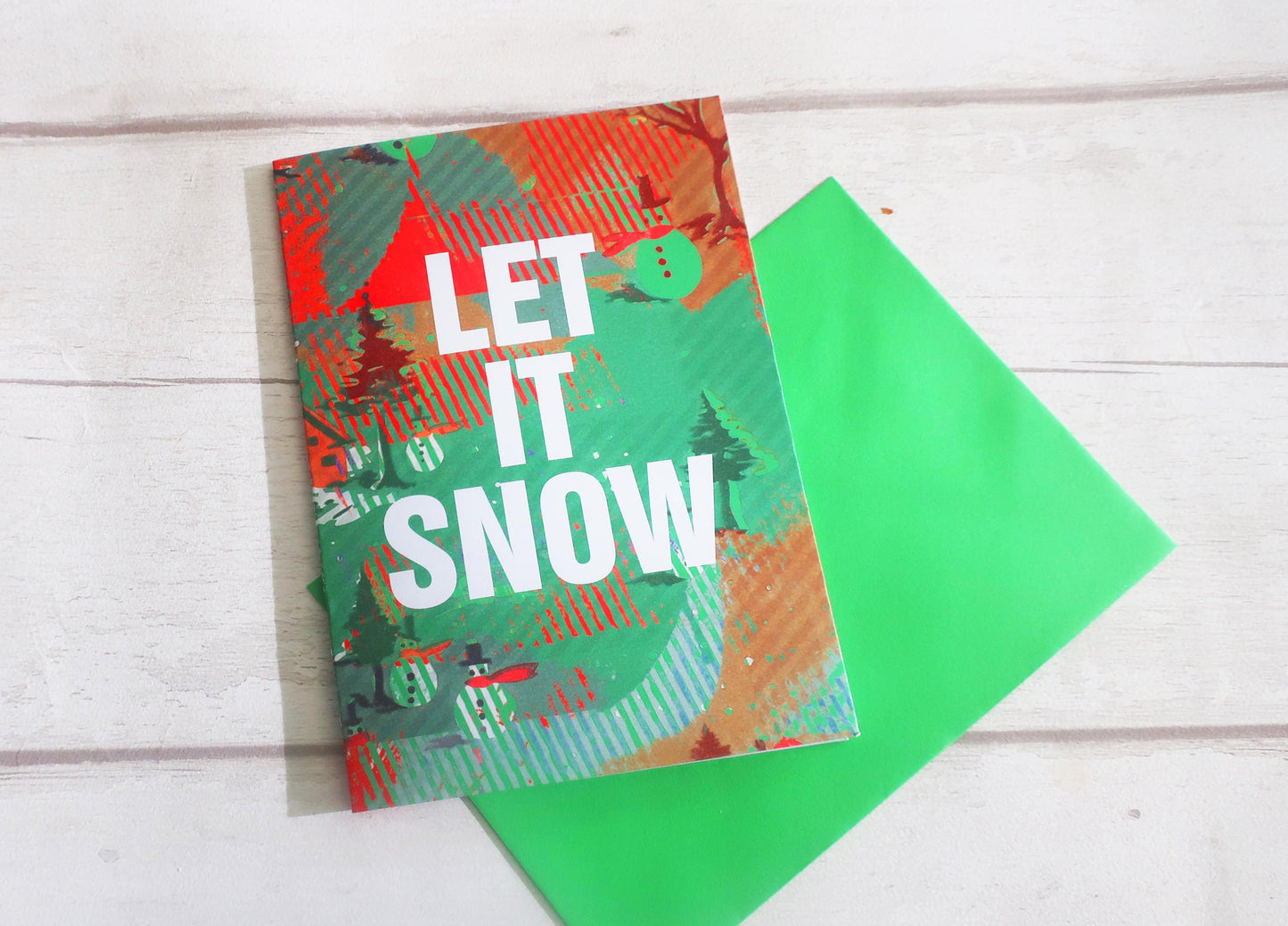 8 Christmas cards holiday bundle, greetings card pack