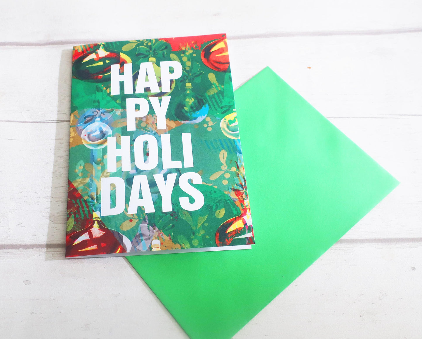 8 Christmas cards holiday bundle, greetings card pack