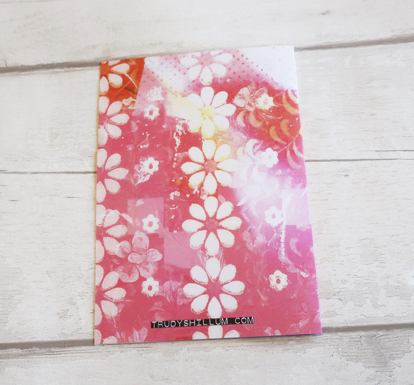 Mum Pink Floral Mother's Day Card, Pink Vibrant Flowers Card